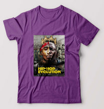 Load image into Gallery viewer, Hip-Hop Evolution T-Shirt for Men-Purple-Ektarfa.online
