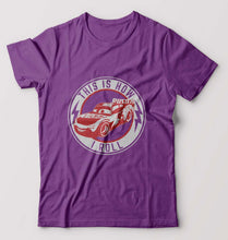 Load image into Gallery viewer, Lightning McQueen T-Shirt for Men-Purple-Ektarfa.online
