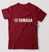 Load image into Gallery viewer, Yamaha T-Shirt for Men-S(38 Inches)-Maroon-Ektarfa.online
