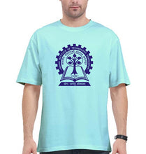 Load image into Gallery viewer, IIT Kharagpur Oversized T-Shirt for Men-Mint-Ektarfa.online
