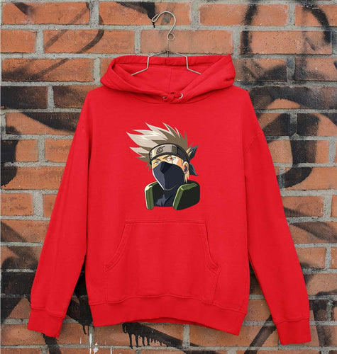 Hatake Kakashi Unisex Hoodie for Men/Women-S(40 Inches)-Red-Ektarfa.online