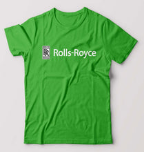 Load image into Gallery viewer, Rolls Royce T-Shirt for Men-Flag Green-Ektarfa.online
