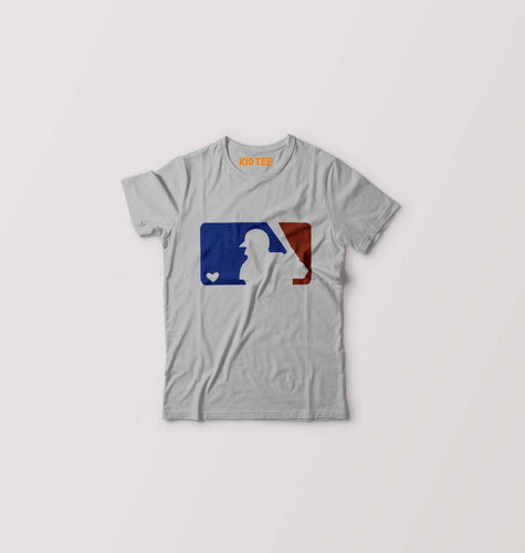Baseball T-Shirt for Boy/Girl-Grey-Ektarfa.online