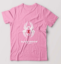 Load image into Gallery viewer, Black Widow Spider T-Shirt for Men-Light Baby Pink-Ektarfa.online
