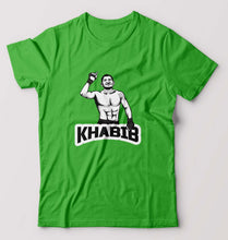 Load image into Gallery viewer, Khabib Nurmagomedov T-Shirt for Men-S(38 Inches)-flag green-Ektarfa.online

