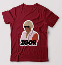Load image into Gallery viewer, Igor T-Shirt for Men-Maroon-Ektarfa.online
