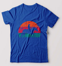 Load image into Gallery viewer, Horse Riding T-Shirt for Men-Royal Blue-Ektarfa.online
