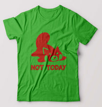 Load image into Gallery viewer, Rocket Raccoon Lazy Not Today T-Shirt for Men-flag green-Ektarfa.online
