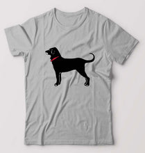 Load image into Gallery viewer, Black Dog T-Shirt for Men-Grey Melange-Ektarfa.online
