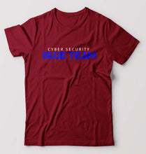 Load image into Gallery viewer, Cyber Security T-Shirt for Men-Maroon-Ektarfa.online
