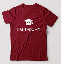 Load image into Gallery viewer, IIM Trichy T-Shirt for Men-S(38 Inches)-Maroon-Ektarfa.online
