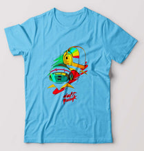 Load image into Gallery viewer, Daft Punk T-Shirt for Men-Light Blue-Ektarfa.online
