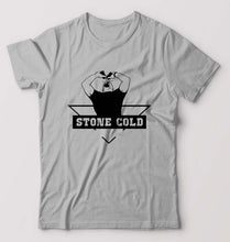 Load image into Gallery viewer, Stone Cold Steve Austin (WWE) T-Shirt for Men-Grey Melange-Ektarfa.online
