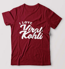 Load image into Gallery viewer, Virat Kohli T-Shirt for Men-Maroon-Ektarfa.online
