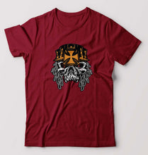 Load image into Gallery viewer, Triple H WWE T-Shirt for Men-S(38 Inches)-Maroon-Ektarfa.online
