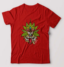 Load image into Gallery viewer, Tiki Joint T-Shirt for Men-S(38 Inches)-Red-Ektarfa.online
