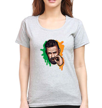 Load image into Gallery viewer, Conor McGregor T-Shirt for Women-Grey Melange-Ektarfa.online
