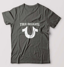 Load image into Gallery viewer, True Religion T-Shirt for Men-S(38 Inches)-Charcoal-Ektarfa.online
