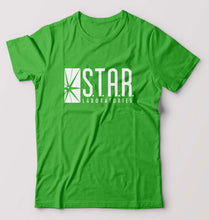 Load image into Gallery viewer, Star laboratories T-Shirt for Men-S(38 Inches)-flag green-Ektarfa.online
