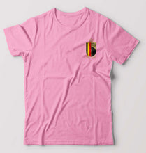 Load image into Gallery viewer, Belgium Football T-Shirt for Men-S(38 Inches)-Light Baby Pink-Ektarfa.online
