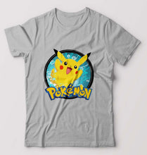Load image into Gallery viewer, Pokémon T-Shirt for Men-Grey Melange-Ektarfa.online
