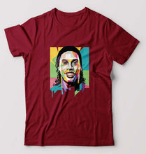 Load image into Gallery viewer, Ronaldinho T-Shirt for Men-Maroon-Ektarfa.online
