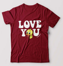 Load image into Gallery viewer, Domrebel Duck T-Shirt for Men-Maroon-Ektarfa.online
