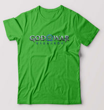 Load image into Gallery viewer, God of War Ragnarok T-Shirt for Men-S(38 Inches)-flag green-Ektarfa.online
