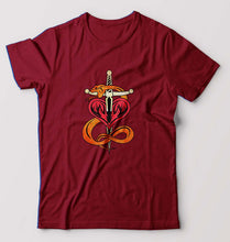 Load image into Gallery viewer, Shawn Michaels (WWE) T-Shirt for Men-Maroon-Ektarfa.online
