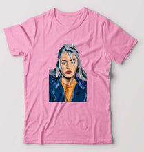 Load image into Gallery viewer, Billie Eilish T-Shirt for Men-S(38 Inches)-Light Baby Pink-Ektarfa.online

