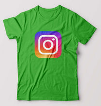 Load image into Gallery viewer, Instagram T-Shirt for Men-Flag green-Ektarfa.online
