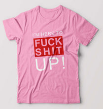 Load image into Gallery viewer, Fuck T-Shirt for Men-Light Baby Pink-Ektarfa.online

