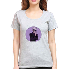 Load image into Gallery viewer, Jujutsu Kaisen T-Shirt for Women-Grey Melange-Ektarfa.online
