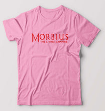 Load image into Gallery viewer, Morbius T-Shirt for Men-S(38 Inches)-Light Baby Pink-Ektarfa.online
