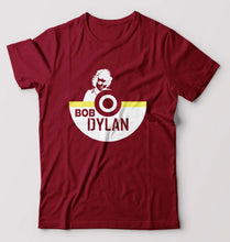 Load image into Gallery viewer, Bob Dylan T-Shirt for Men-Maroon-Ektarfa.online
