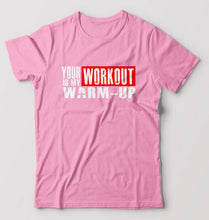 Load image into Gallery viewer, Gym T-Shirt for Men-S(38 Inches)-Light Baby Pink-Ektarfa.online
