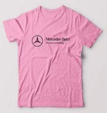 Load image into Gallery viewer, Mercedes-Benz T-Shirt for Men-S(38 Inches)-Light Baby Pink-Ektarfa.online
