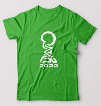 Load image into Gallery viewer, FIFA World Cup Qatar 2022 T-Shirt for Men-S(38 Inches)-flag green-Ektarfa.online
