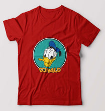Load image into Gallery viewer, Donald Duck T-Shirt for Men-Red-Ektarfa.online
