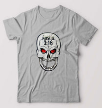 Load image into Gallery viewer, Stone Cold Steve Austin (WWE) T-Shirt for Men-Grey Melange-Ektarfa.online
