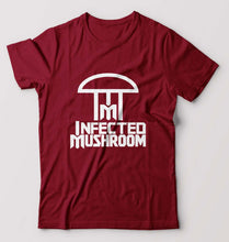 Load image into Gallery viewer, Infected Mushroom T-Shirt for Men-Maroon-Ektarfa.online
