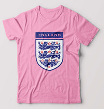 Load image into Gallery viewer, England Football T-Shirt for Men-Light Baby Pink-Ektarfa.online

