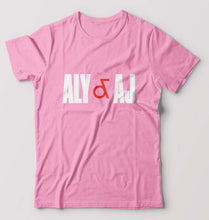 Load image into Gallery viewer, Aly &amp; AJ T-Shirt for Men-Light Baby Pink-Ektarfa.online
