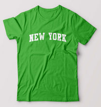 Load image into Gallery viewer, New York T-Shirt for Men-flag green-Ektarfa.online
