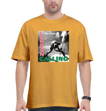 Load image into Gallery viewer, London Calling Oversized T-Shirt for Men-Golden Yellow-Ektarfa.online
