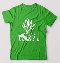 Load image into Gallery viewer, Anime Goku T-Shirt for Men-S(38 Inches)-flag green-Ektarfa.online
