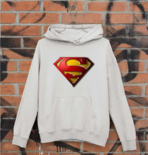 Load image into Gallery viewer, Superman Superhero Unisex Hoodie for Men/Women-Grey Melange-Ektarfa.online
