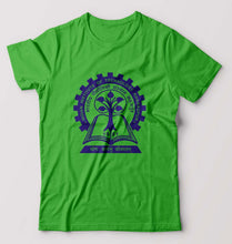 Load image into Gallery viewer, IIT Kharagpur T-Shirt for Men-S(38 Inches)-flag green-Ektarfa.online
