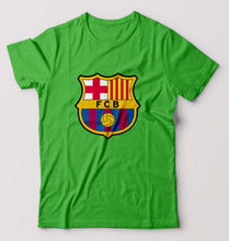 Load image into Gallery viewer, Barcelona T-Shirt for Men-S(38 Inches)-Flag Green-Ektarfa.online
