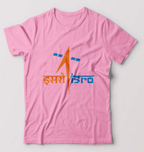 Load image into Gallery viewer, Isro T-Shirt for Men-S(38 Inches)-Light Baby Pink-Ektarfa.online
